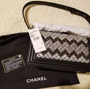 CHANEL Bags - Chanel mosaic flap boy bag CHANEL Bags - Chanel mosaic flap boy bag